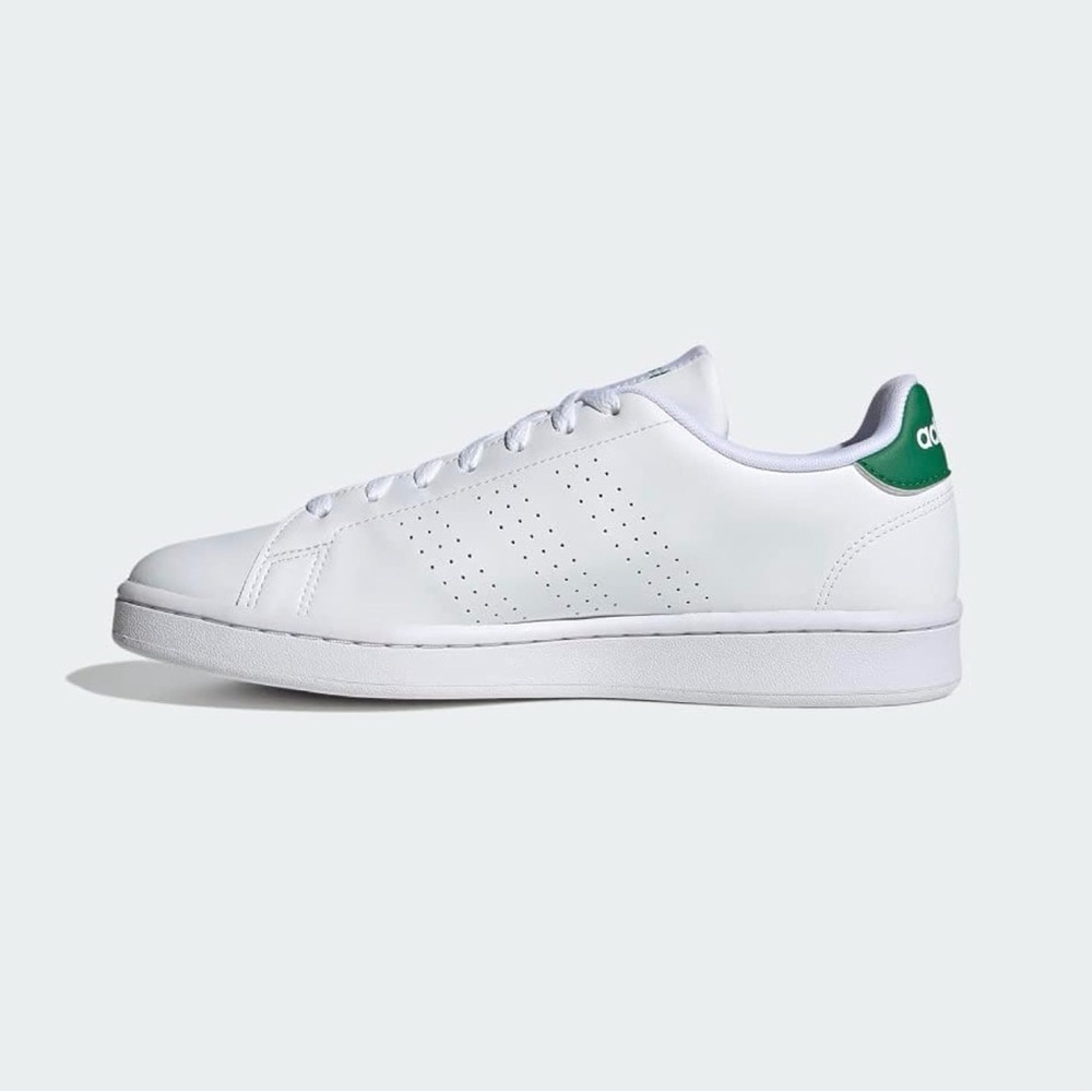 Adidas Advantage - Classic White with Green Detail